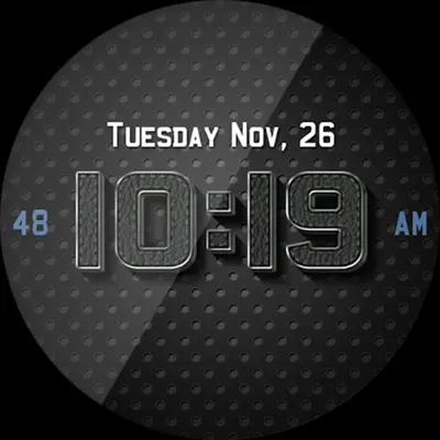 Chrome Leather HD Watch Face android App screenshot 6