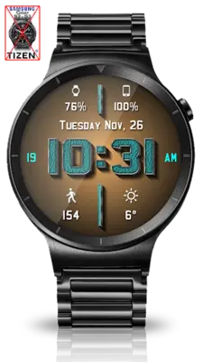 Chrome Leather HD Watch Face android App screenshot 8